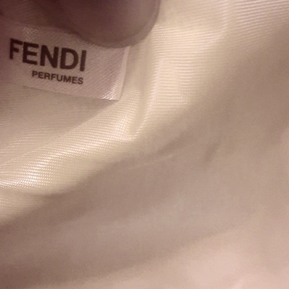 FENDI NEW AUTHENTIC LIMITED COSMETIC BAG WITH UNBRANDED WRISTLET - Picture 9 of 9